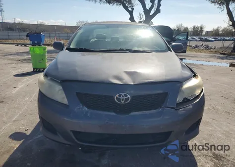 2010 Toyota Corolla Le z USA, uszkodzony, nr VIN JTDBU4EEXA9108163